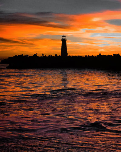 Santa Cruz LightHouse Sunset